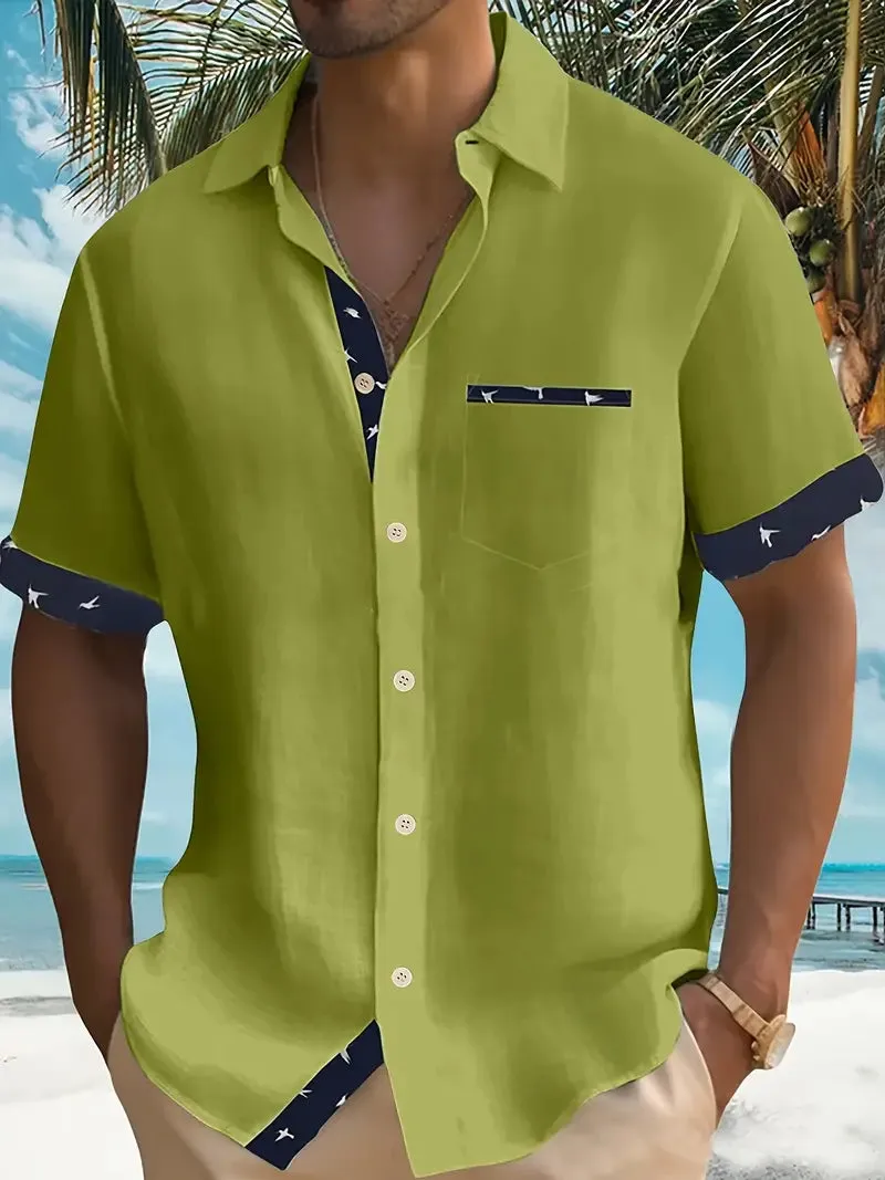 James – Stylish Relaxed Short-Sleeve Shirt for Men