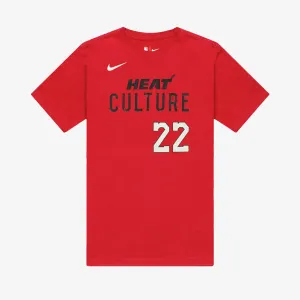 Jimmy Butler Miami Heat City Edition Name & Number NBA T-Shirt - Red