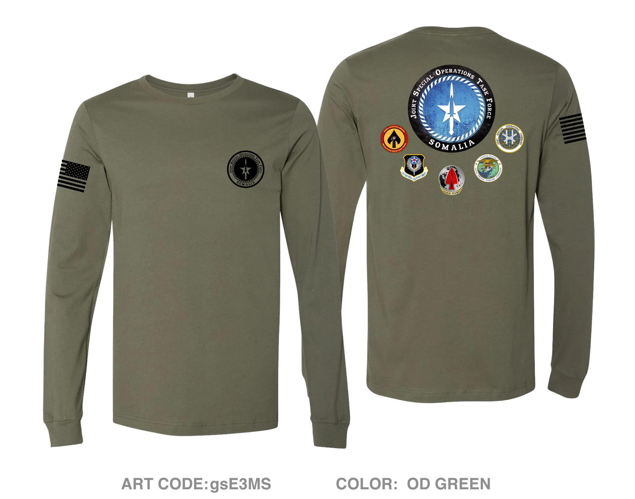 JSOTF-SOM Comfort Unisex Cotton LS Tee - gsE3MS