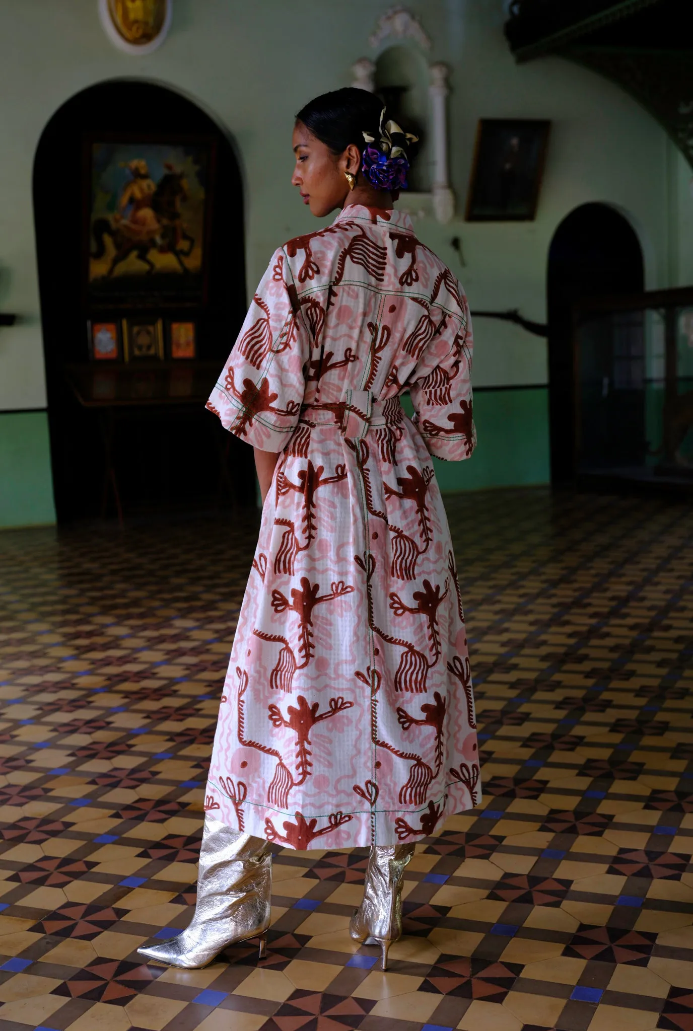 Karikku | Boxy Shirt Dress