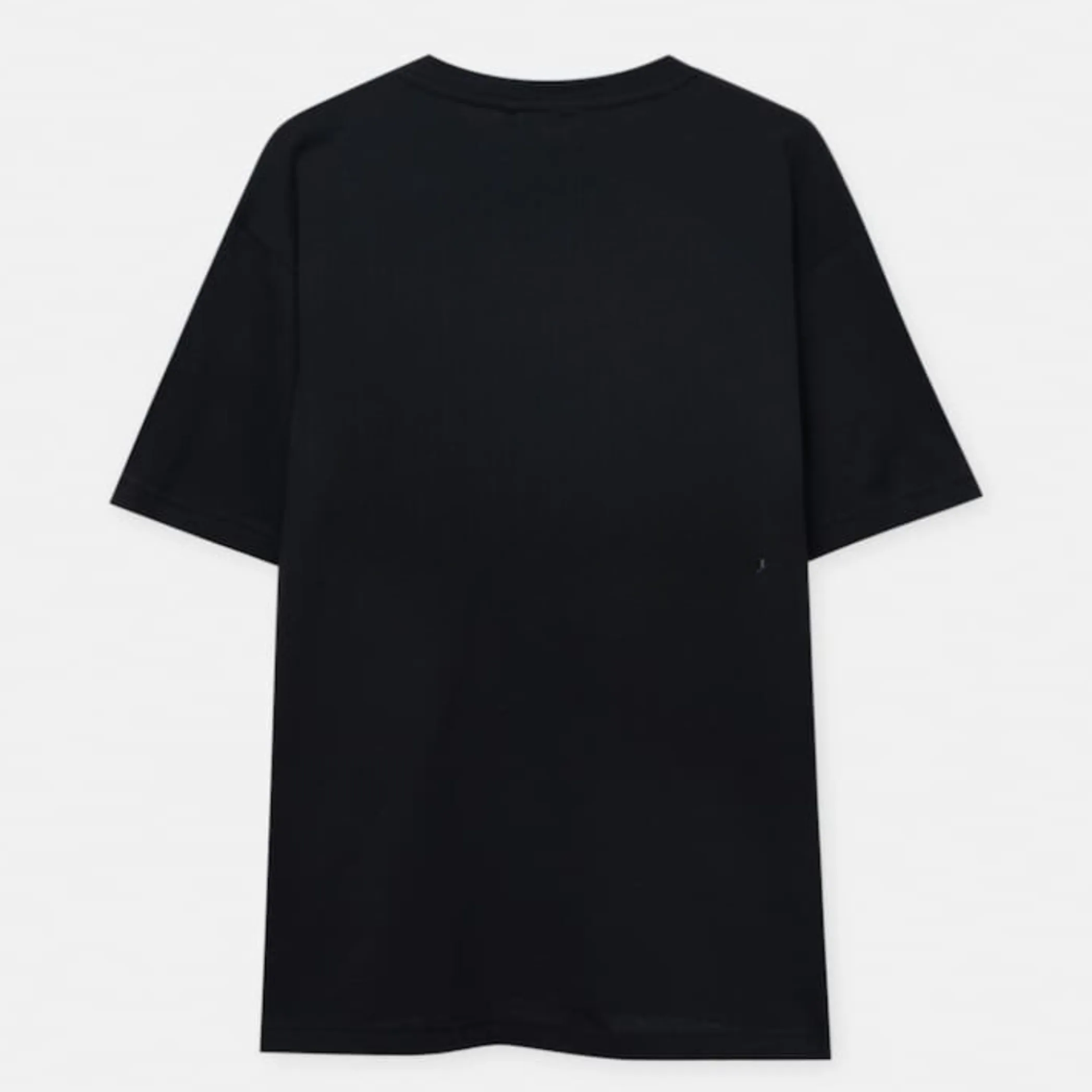 Kart Black Men's Plus Size Regular Fit Cotton Tshirts | MT-PLUS-BLK-SAVAGE_3XL