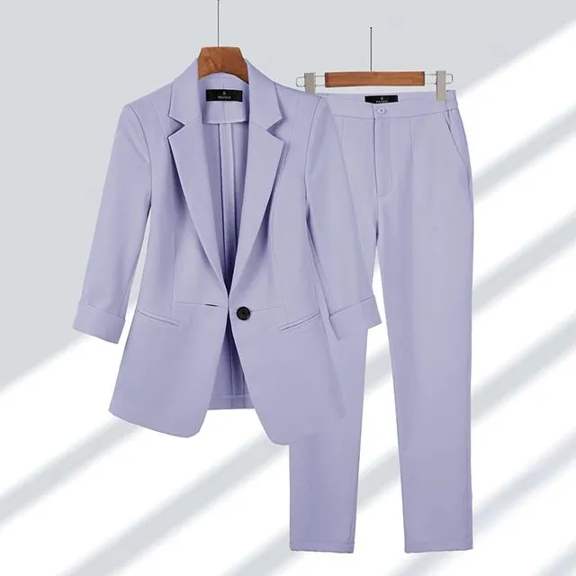 Kate | Chic Blazer Trouser Set