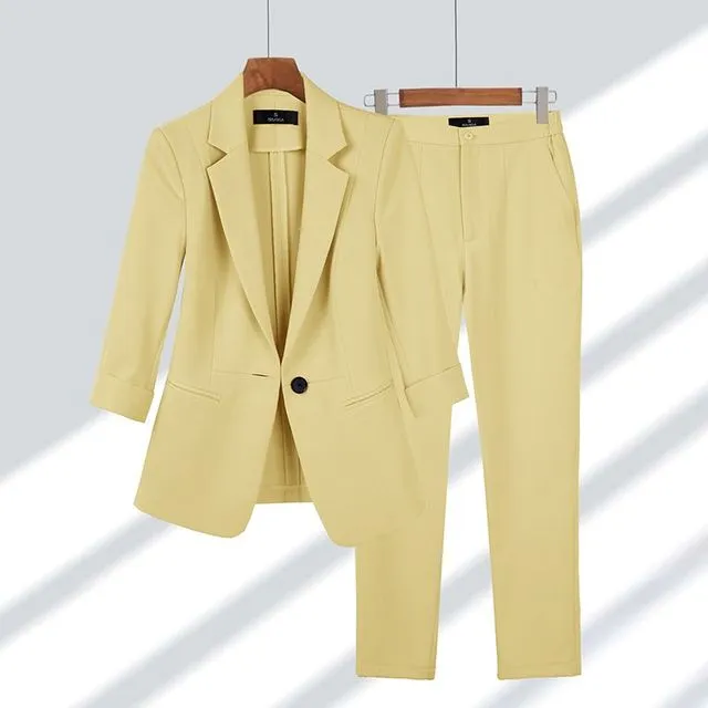 Kate | Chic Blazer Trouser Set
