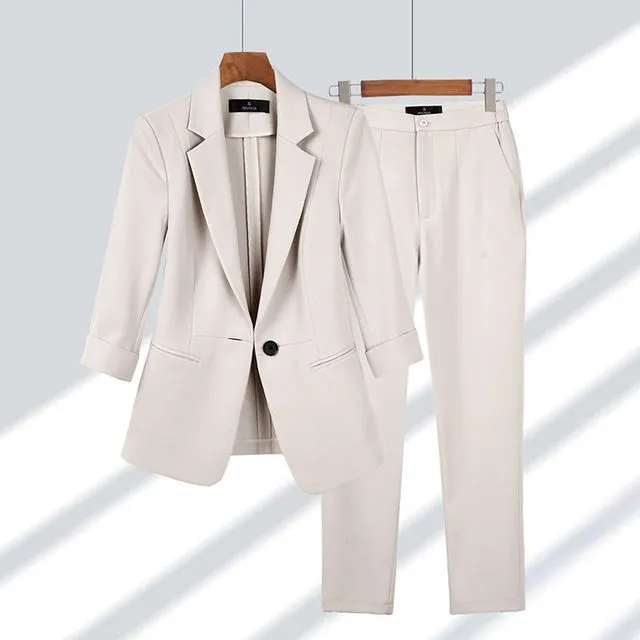 Kate | Chic Blazer Trouser Set