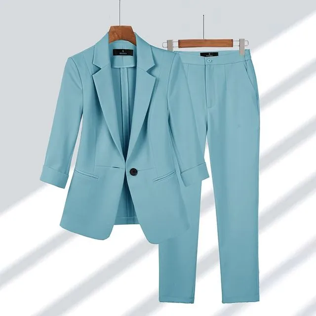 Kate | Chic Blazer Trouser Set