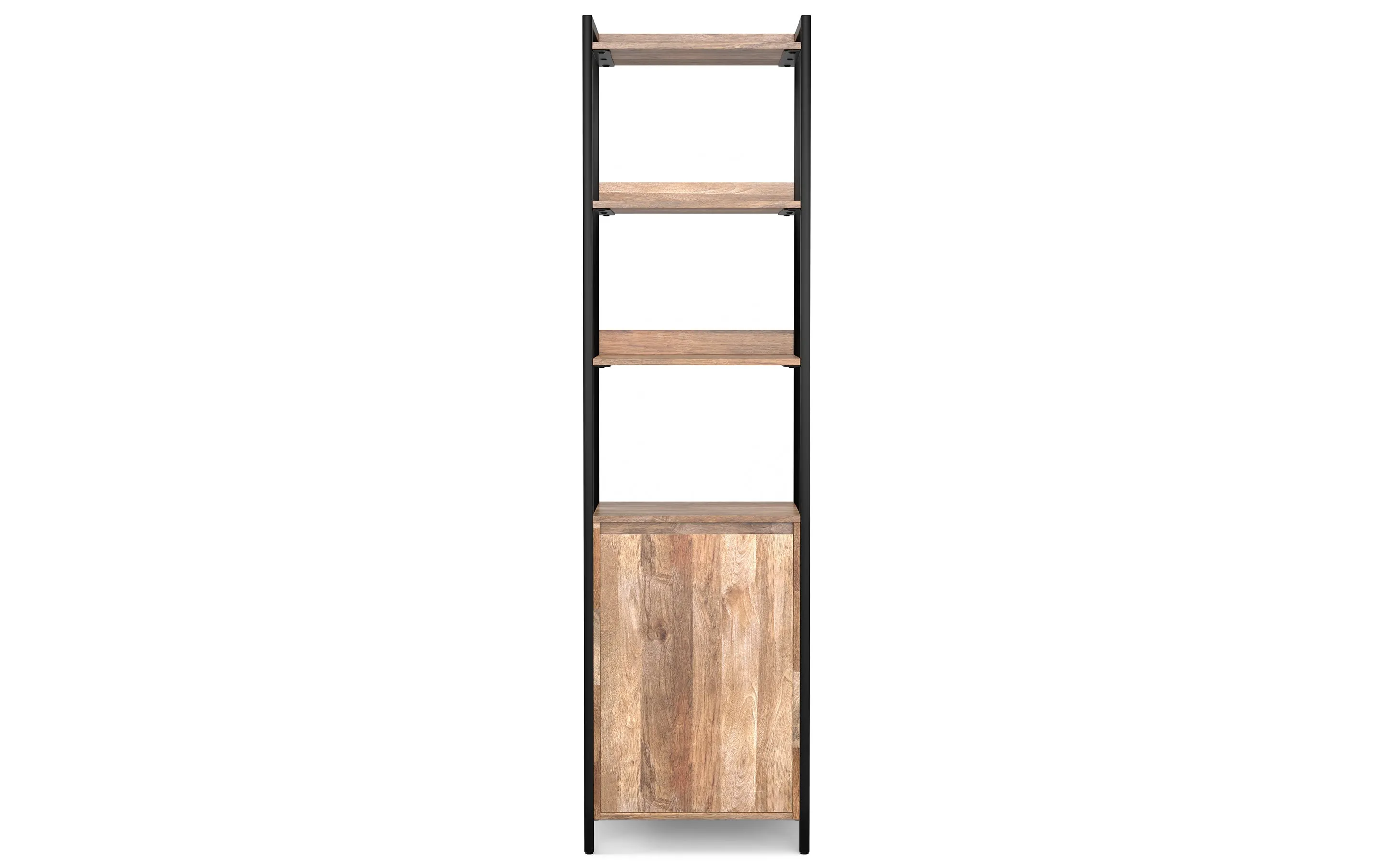 Kelsey 20 inch 5 Shelf Bookcase with Door (Set of 2)