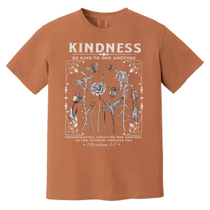 Kindness Tee - Christian Design - Be Kind to One Another - Comfort Colors