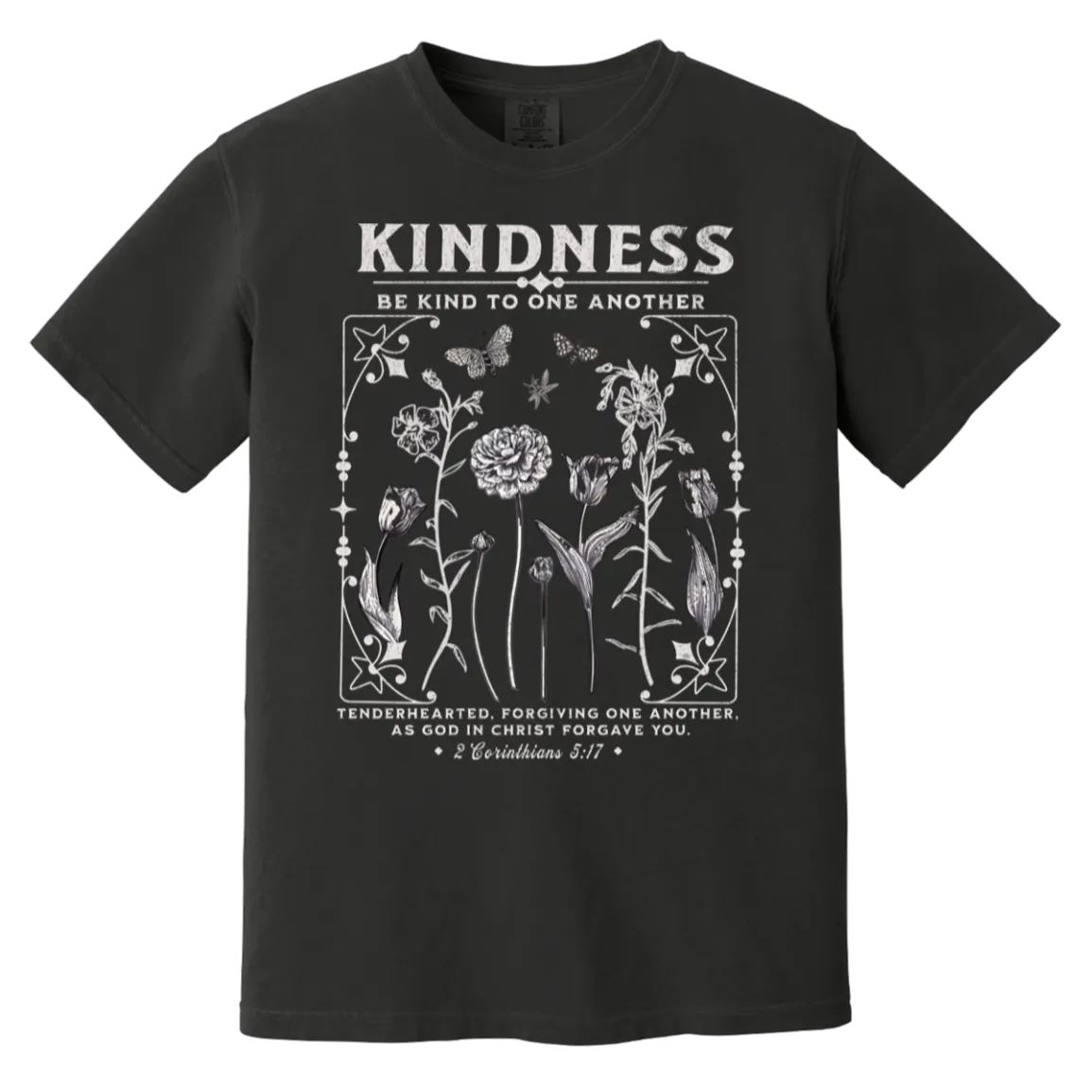 Kindness Tee - Christian Design - Be Kind to One Another - Comfort Colors