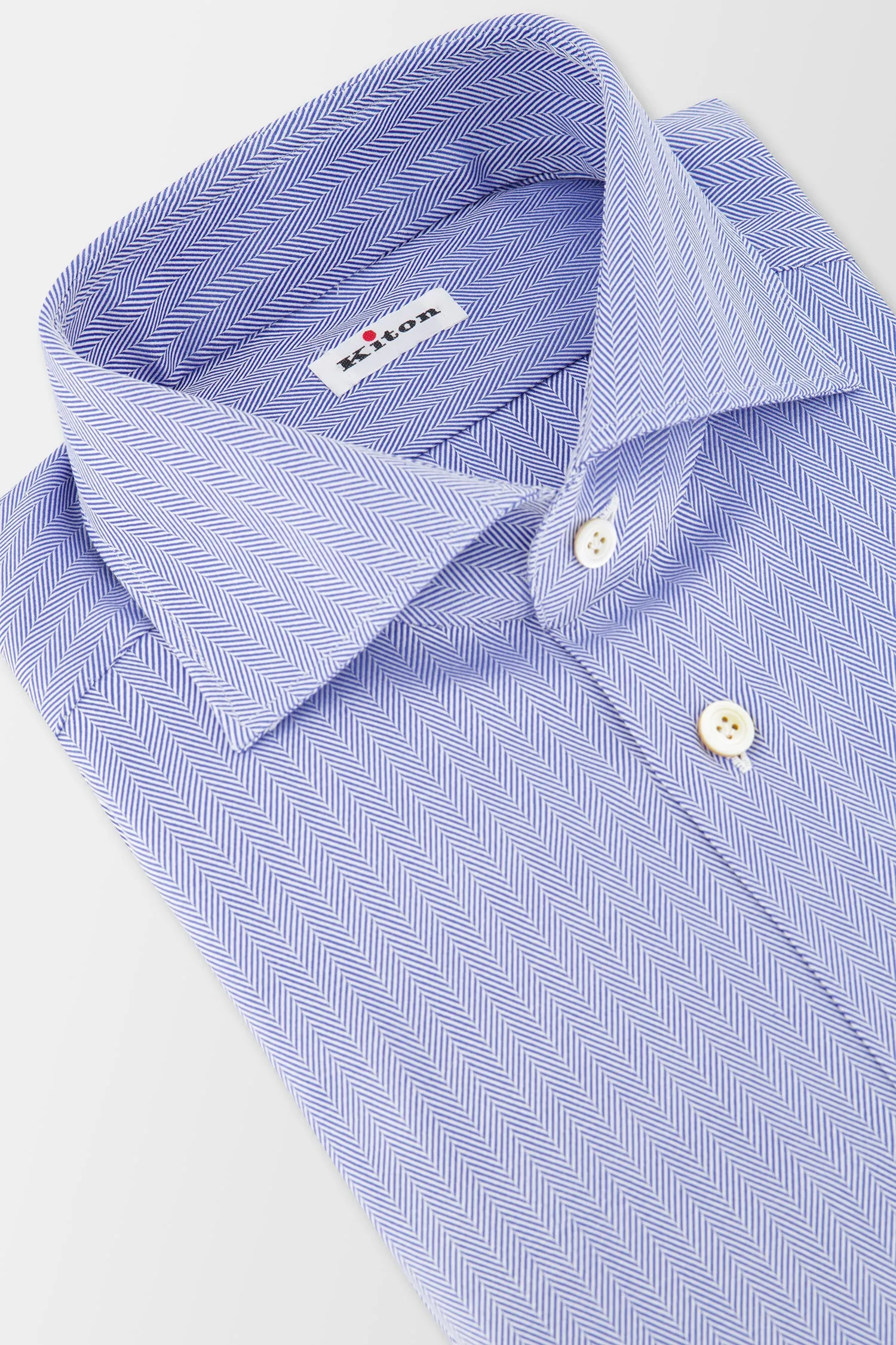 Kiton Blue Shirt