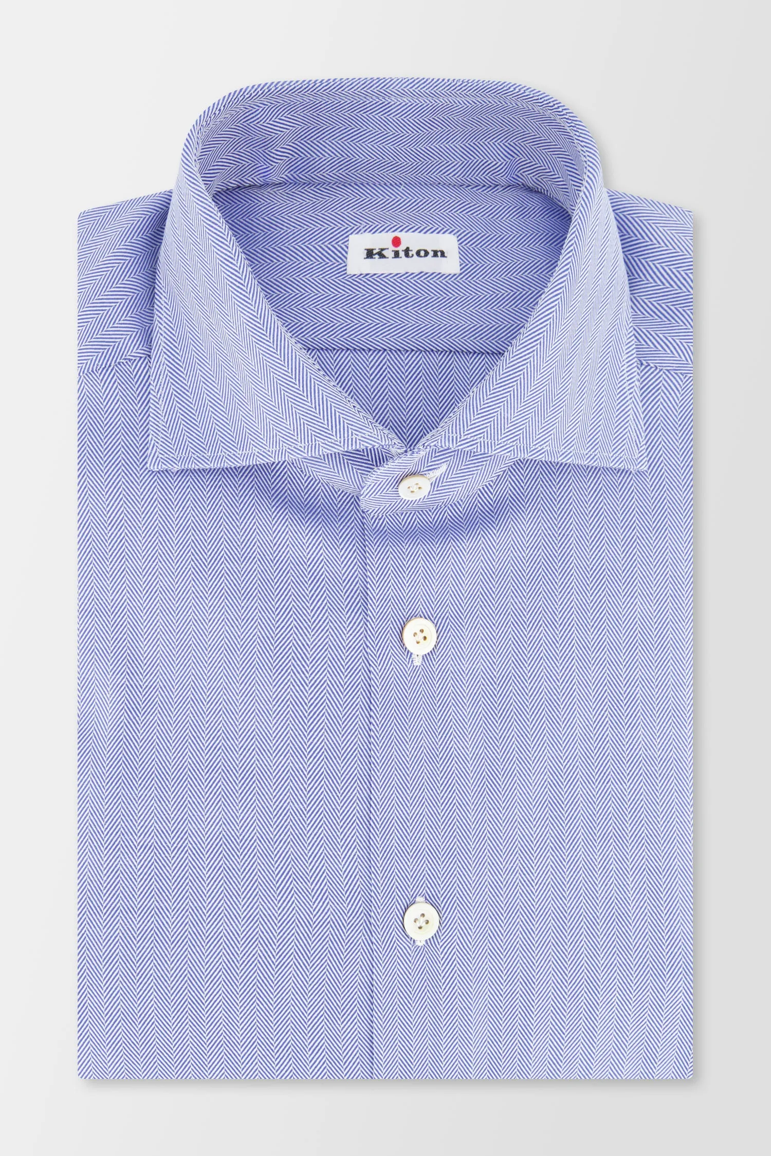 Kiton Blue Shirt