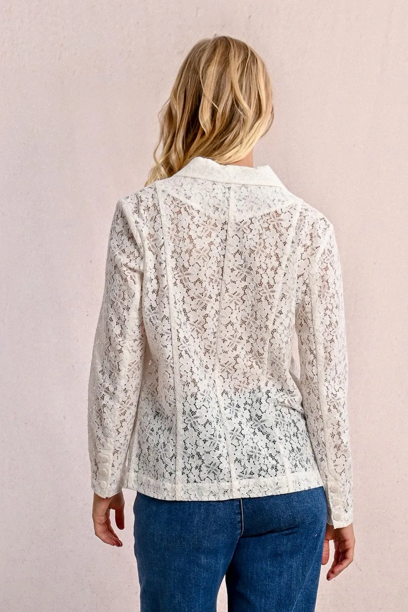 LACE BLAZER