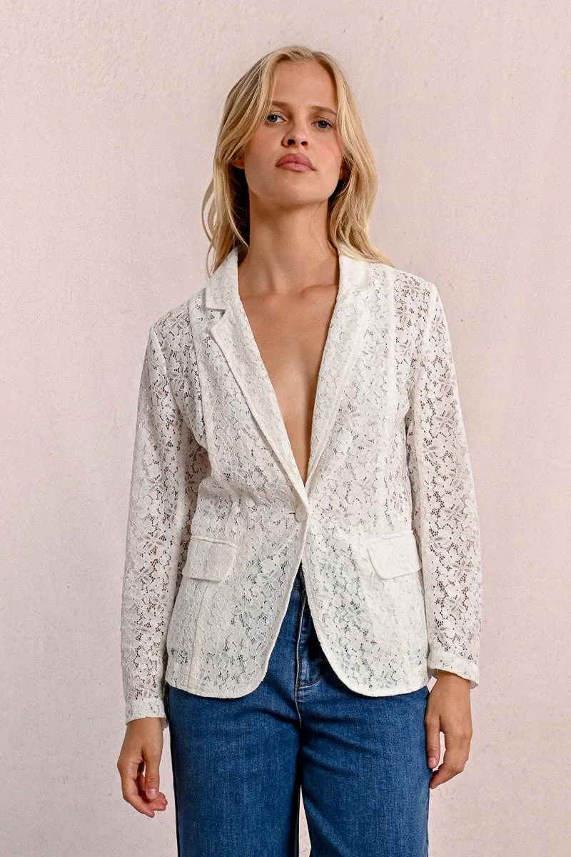 LACE BLAZER