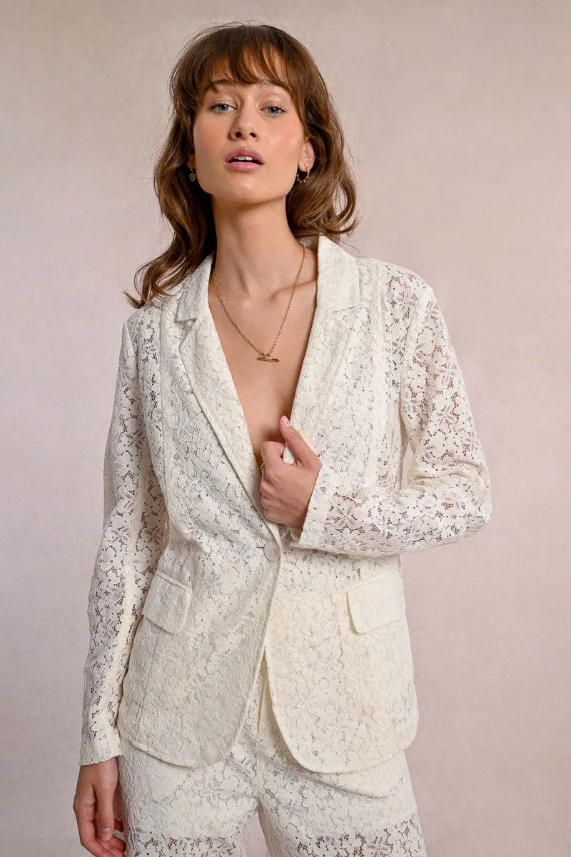 LACE BLAZER