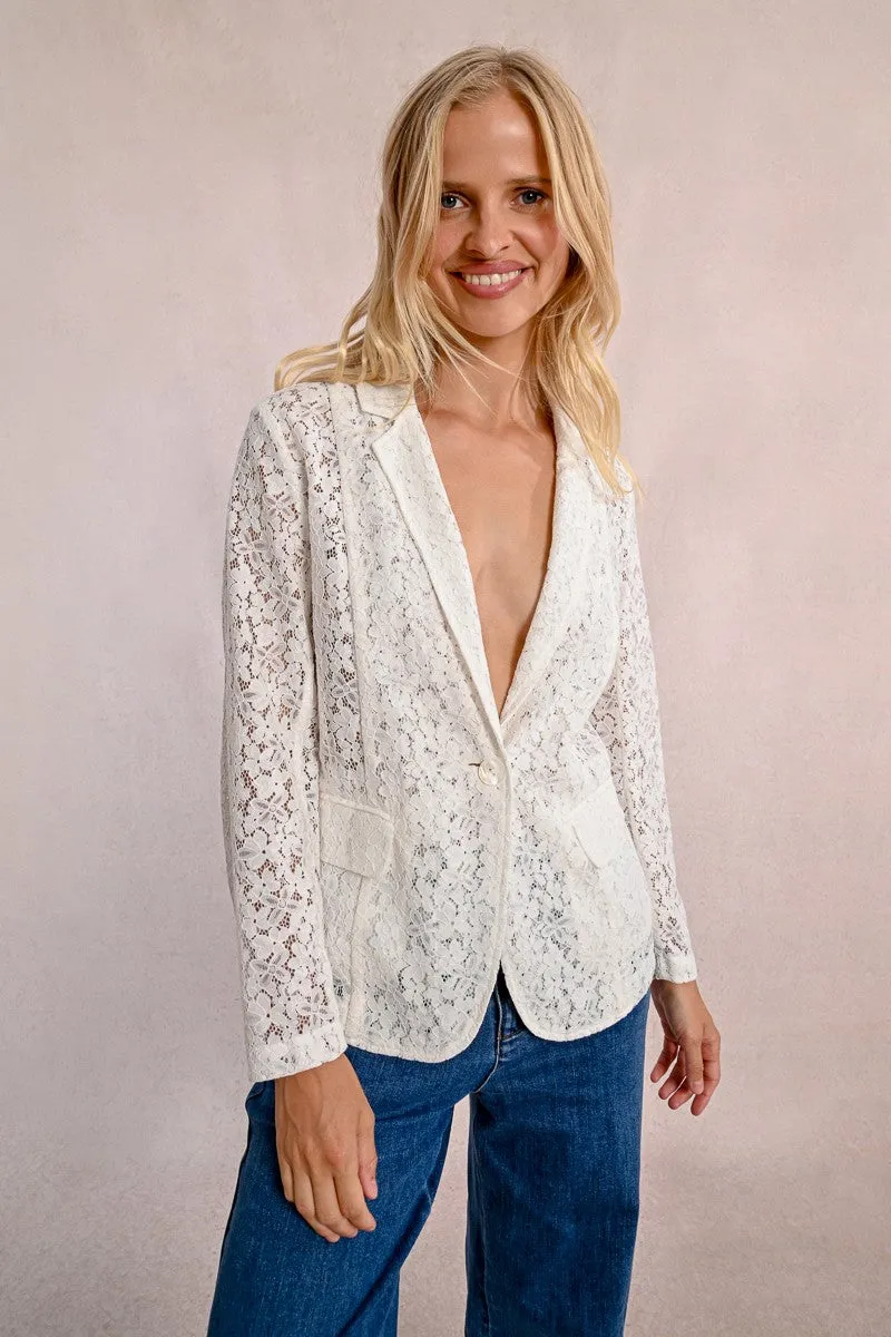 LACE BLAZER