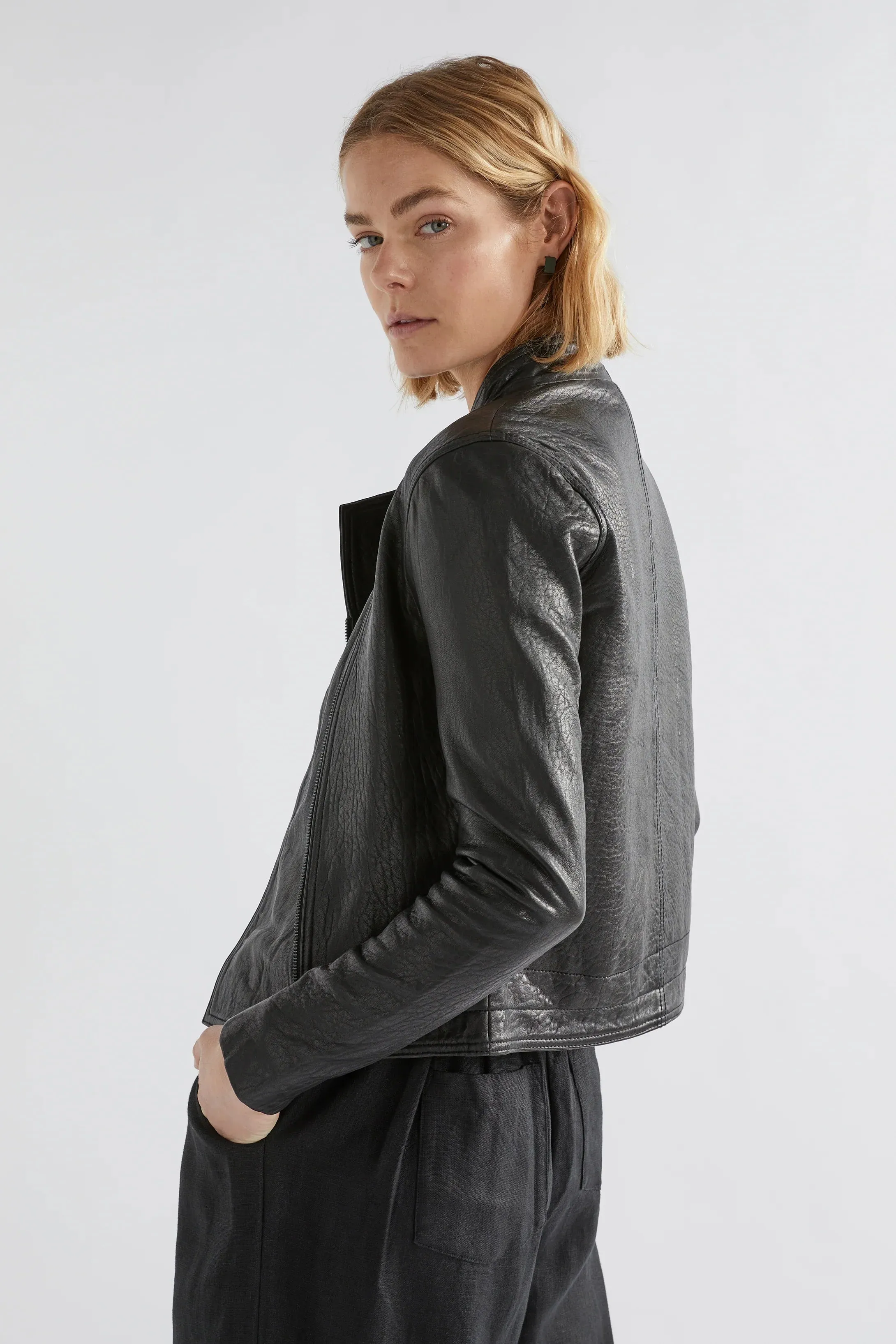 Lader Leather Jacket -Black