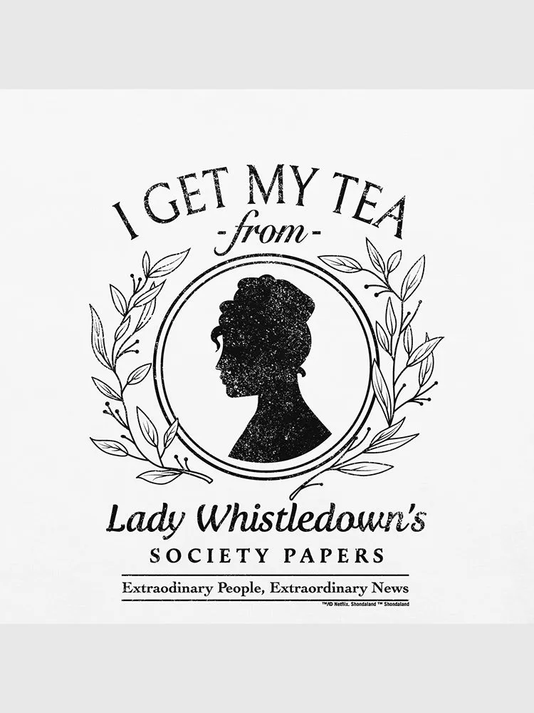 Lady Whistledown I Get My Tea Comfort Colors T-Shirt