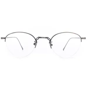 L&F &6 | Progressive Prescription Eyeglasses | Antique Silver
