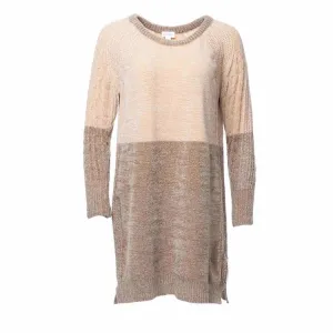 Lauren - Cream Taupe Block Chenille