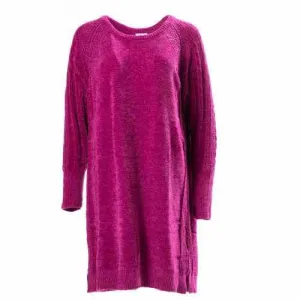 Lauren - Solid Wild Aster Purple Chenille
