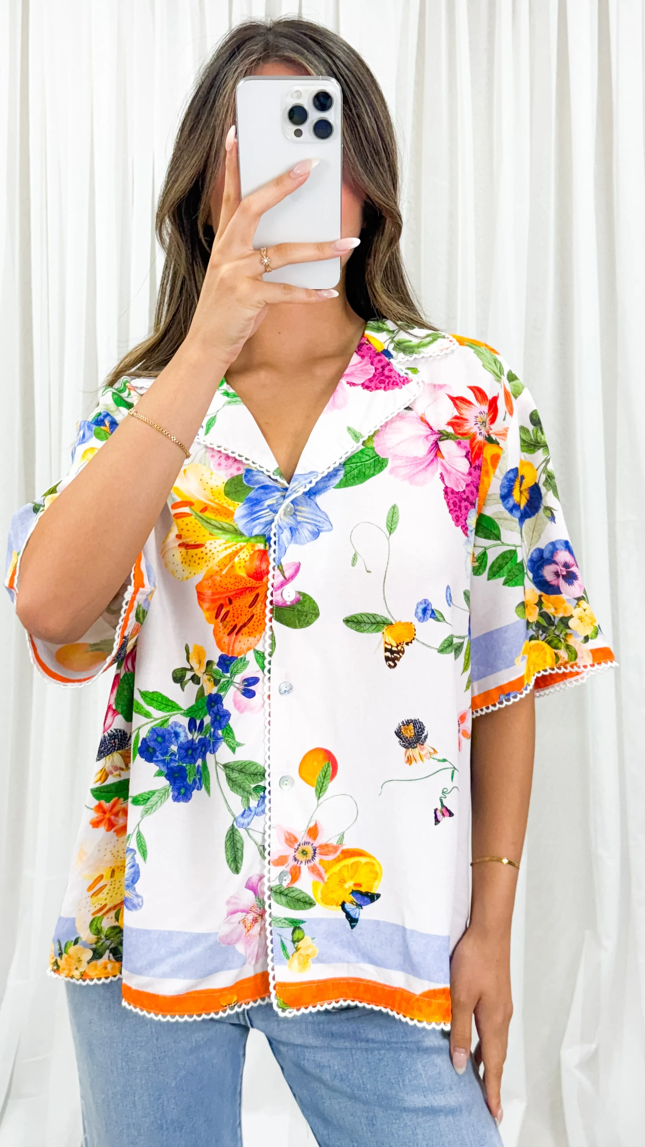 LE PALME SHIRT - FLORAL