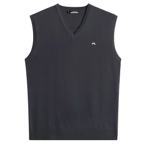Liam Knitted Vest Asphalt