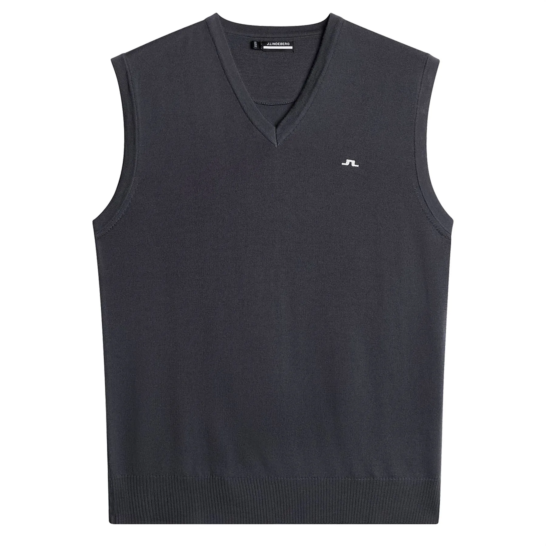Liam Knitted Vest Asphalt