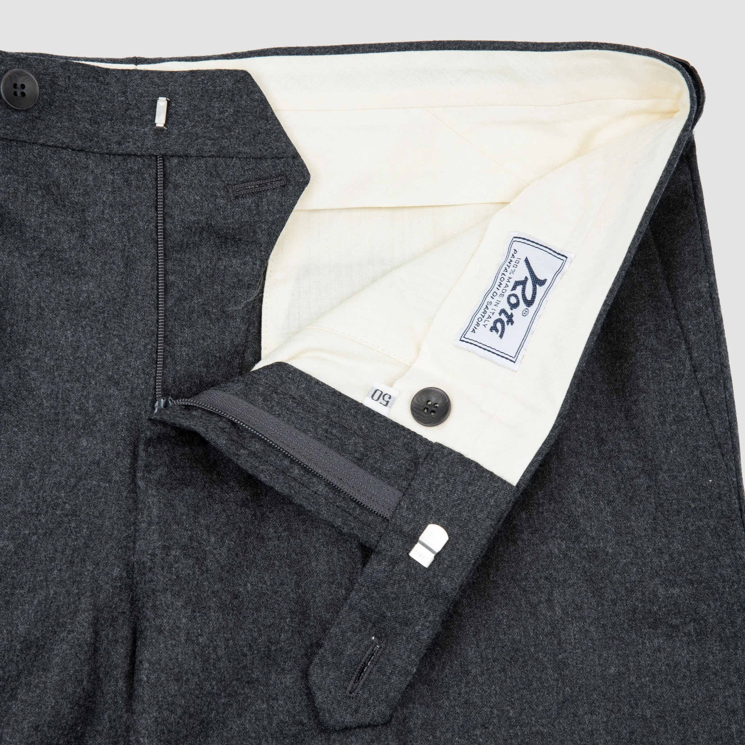 Lightweight Flannel Wool Trouser