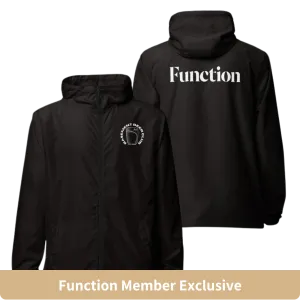 Lightweight Windbreaker | White Lettering