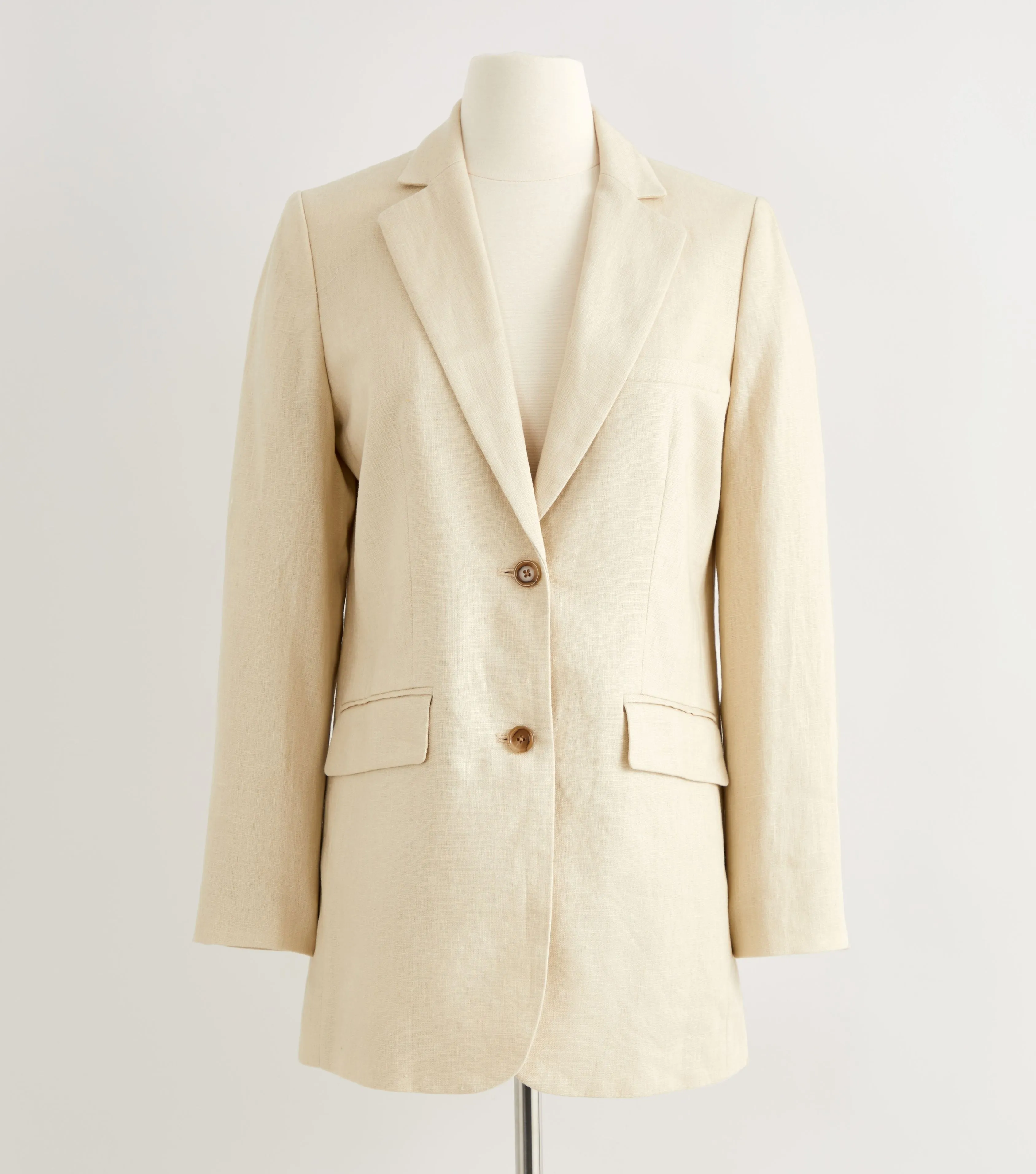 Linen Oversized Blazer