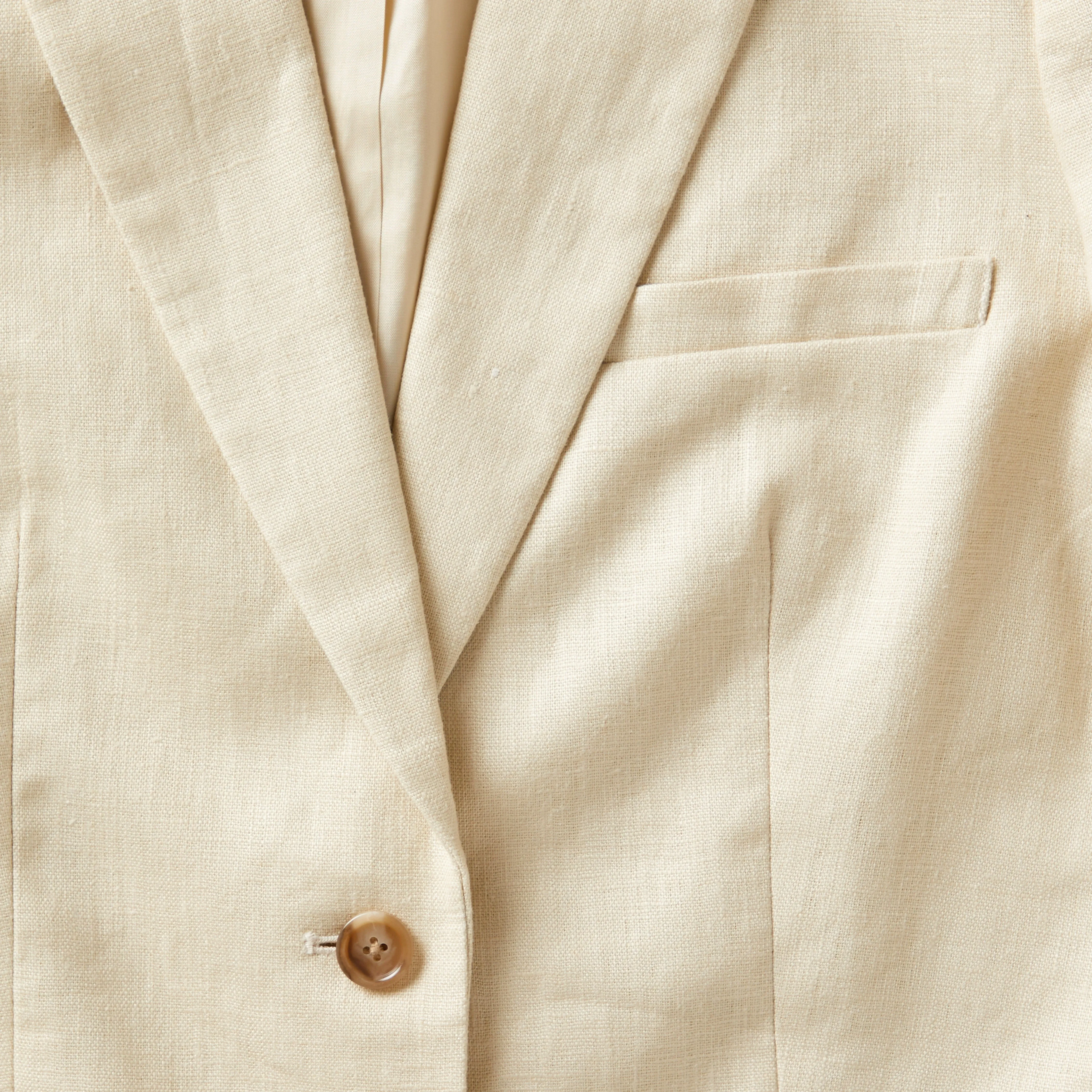 Linen Oversized Blazer