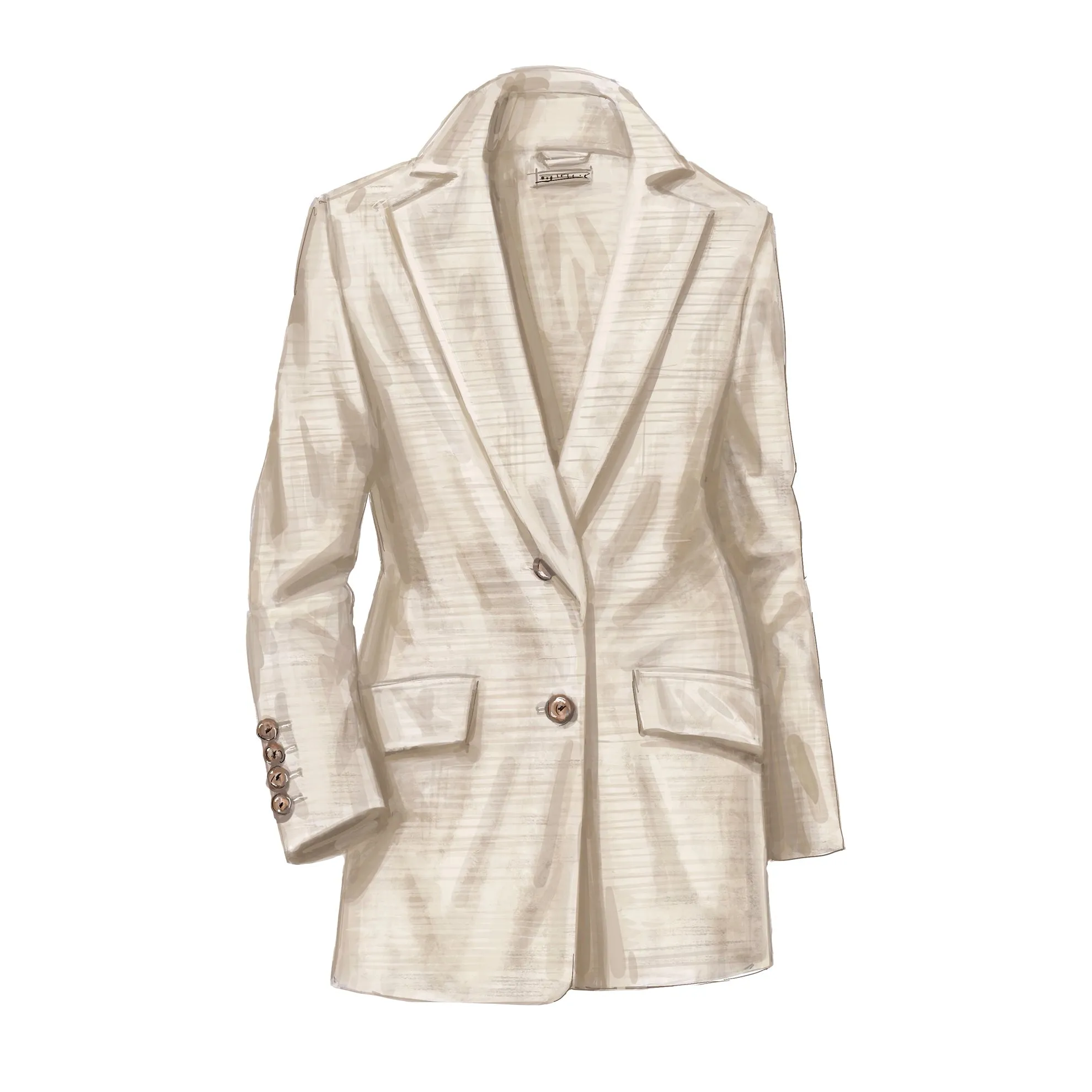 Linen Oversized Blazer