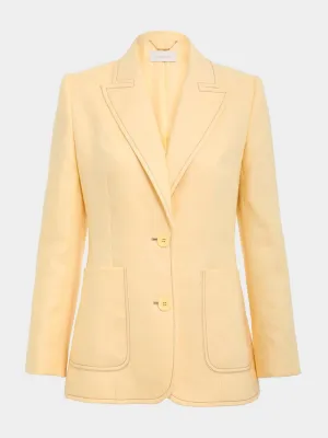 Linen Tailored Blazer