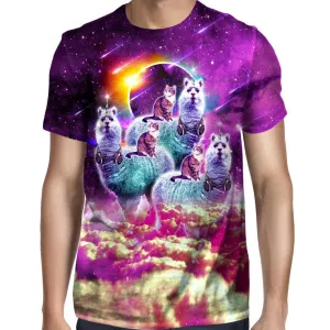 Llamacorn Cat T-Shirt