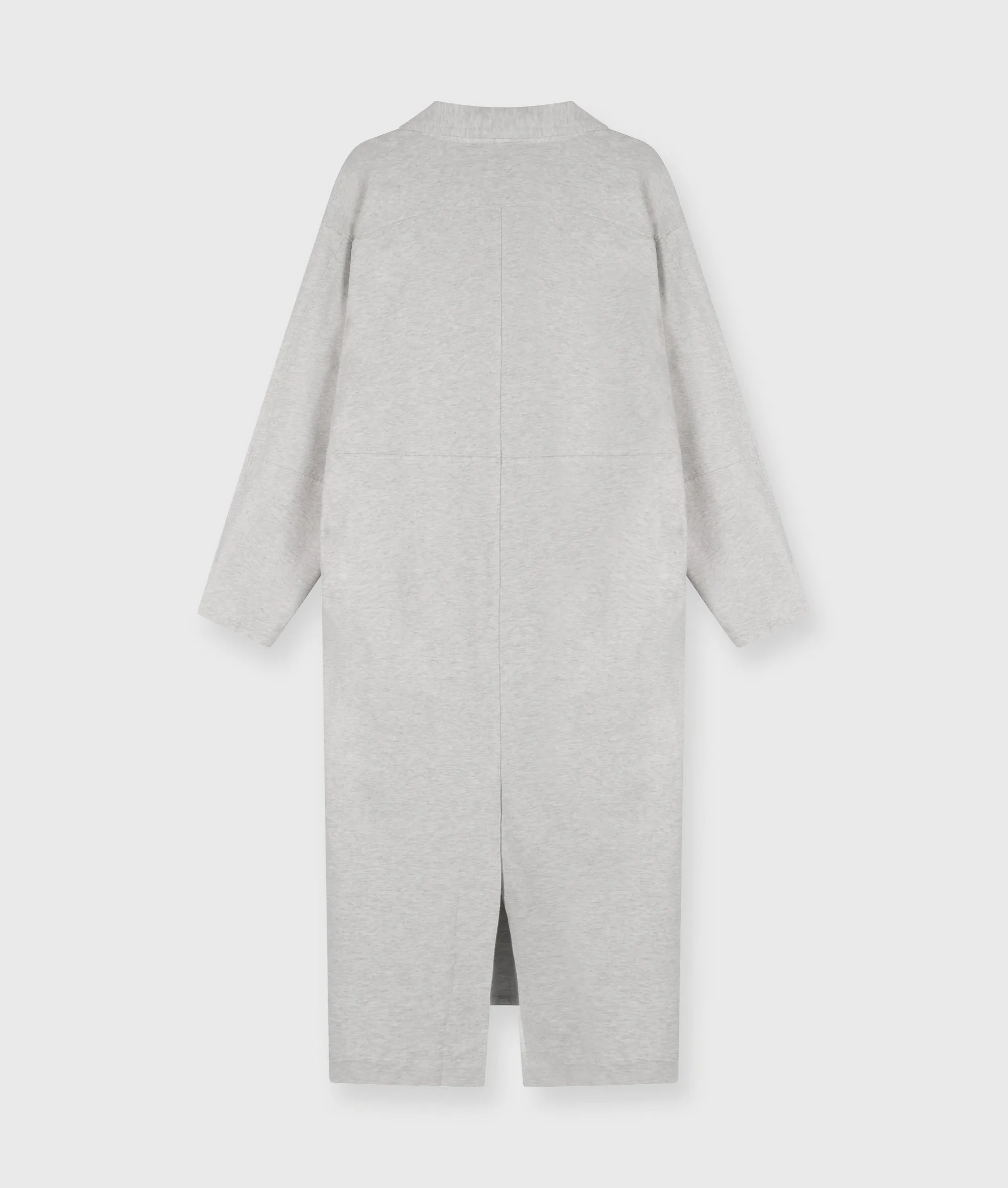 long blazer jersey | light grey melee