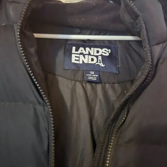 Long Land's End Puffer Coat