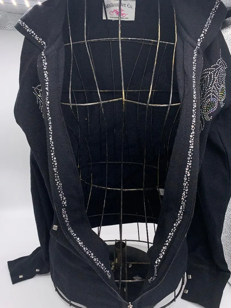 M8001  Feather Hoodie