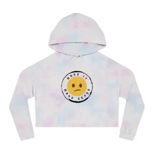 Make It Make Sense Women’s Cropped Hoodie