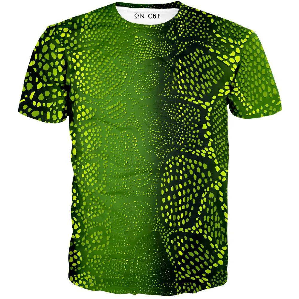 Many Dots Green T-Shirt
