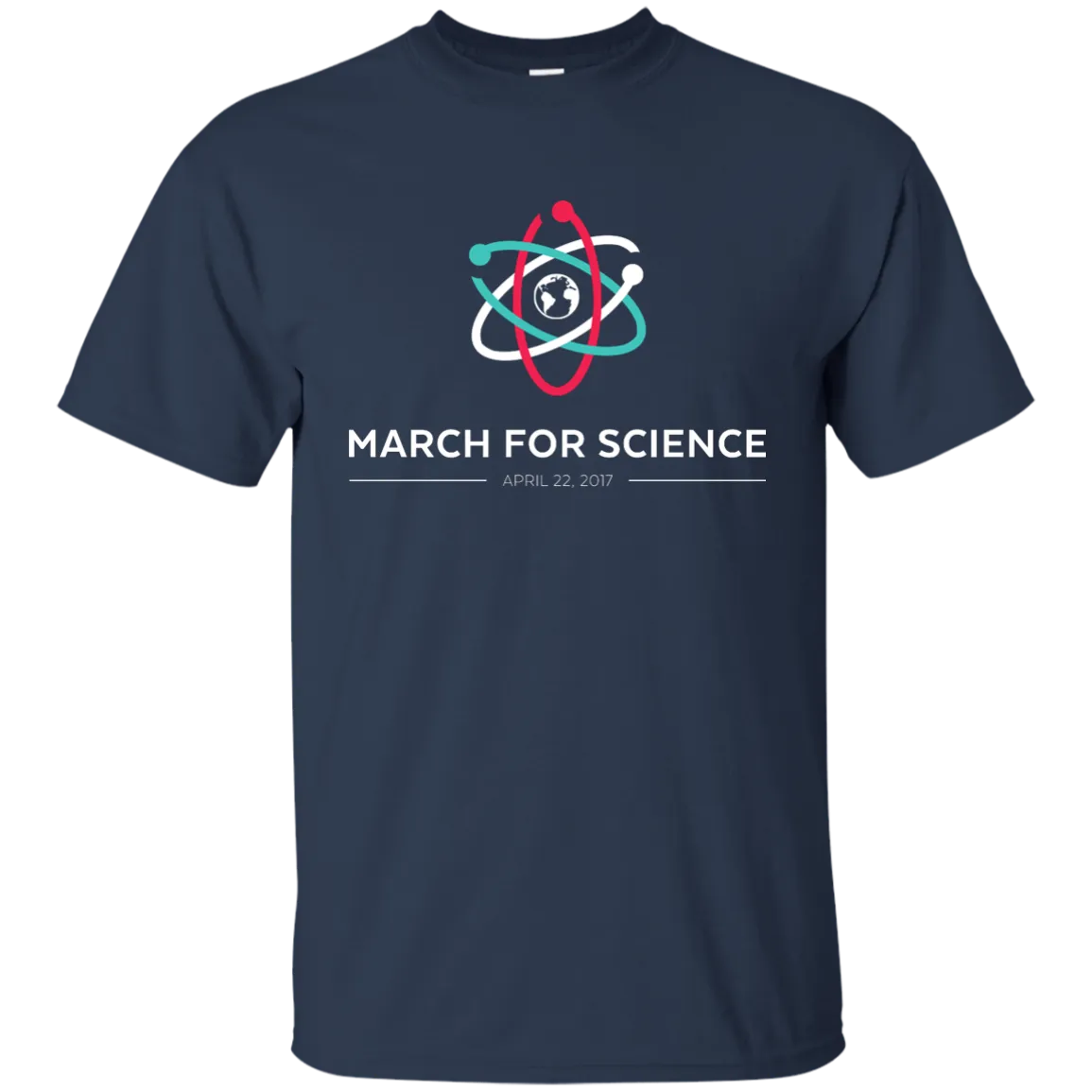 March For Science Earth Day 2017 dark shirts