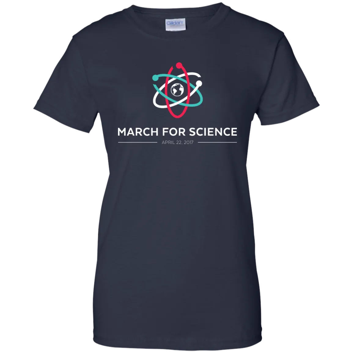 March For Science Earth Day 2017 dark shirts