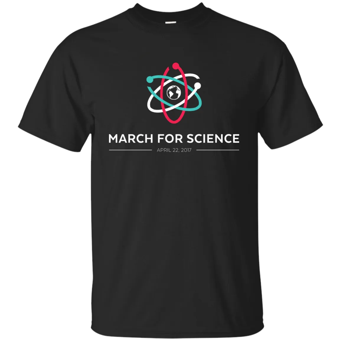 March For Science Earth Day 2017 dark shirts