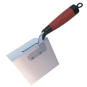 Marshalltown 5 x 3-3/4" Outside Corner Trowel w/ DuraSoft Handle