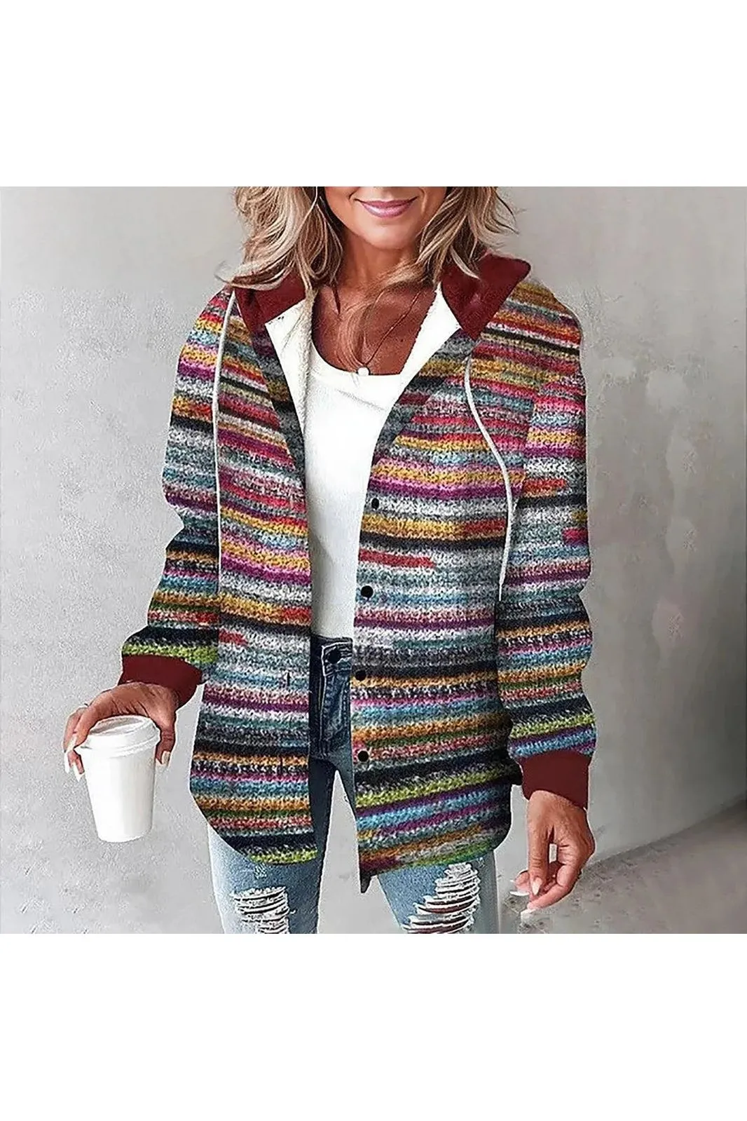 Martina™ | Women's Mesh Button Placket Jacket