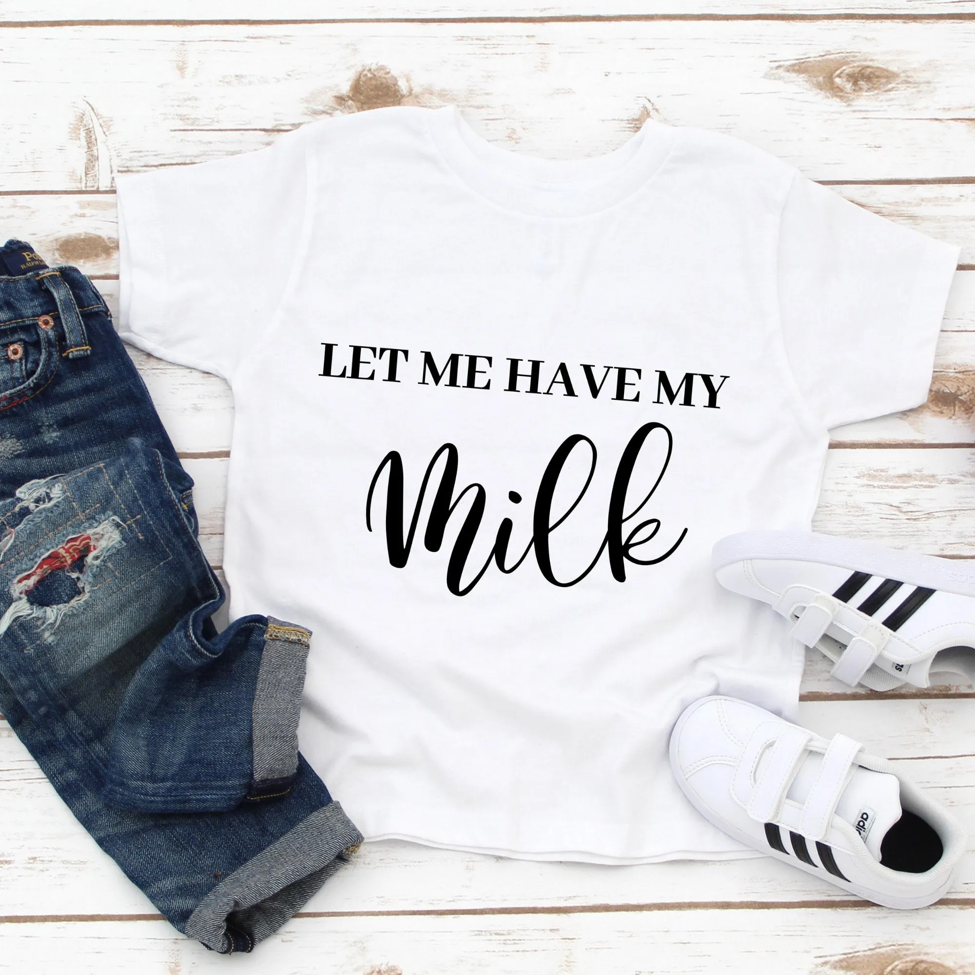 Matching Gift For Dad And Son,Let Me Have My Coffee & Let Me Have My Milk Tee,Daddy And Son Matching Shirts,Daddy And Me, Dad And Son Shirts