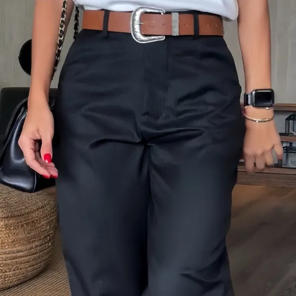 Mathilda | Elegant Pinstripe Pants