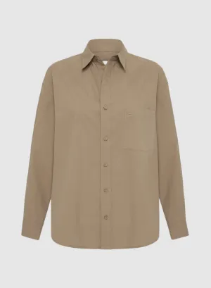 Matteau Relaxed Shirt in Stone
