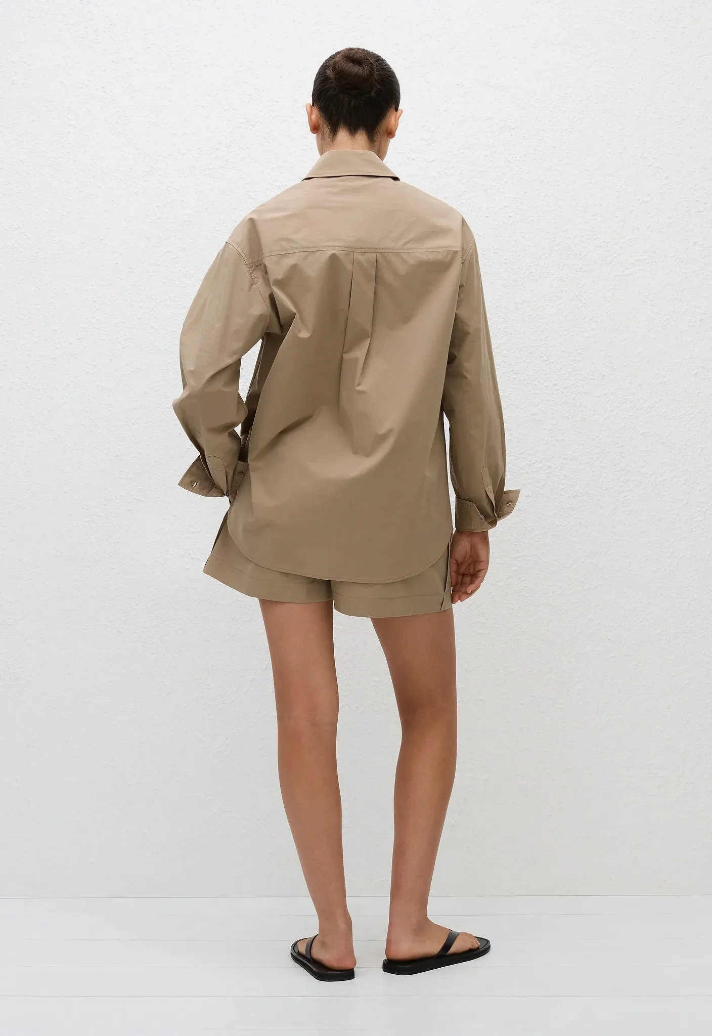 Matteau Relaxed Shirt in Stone