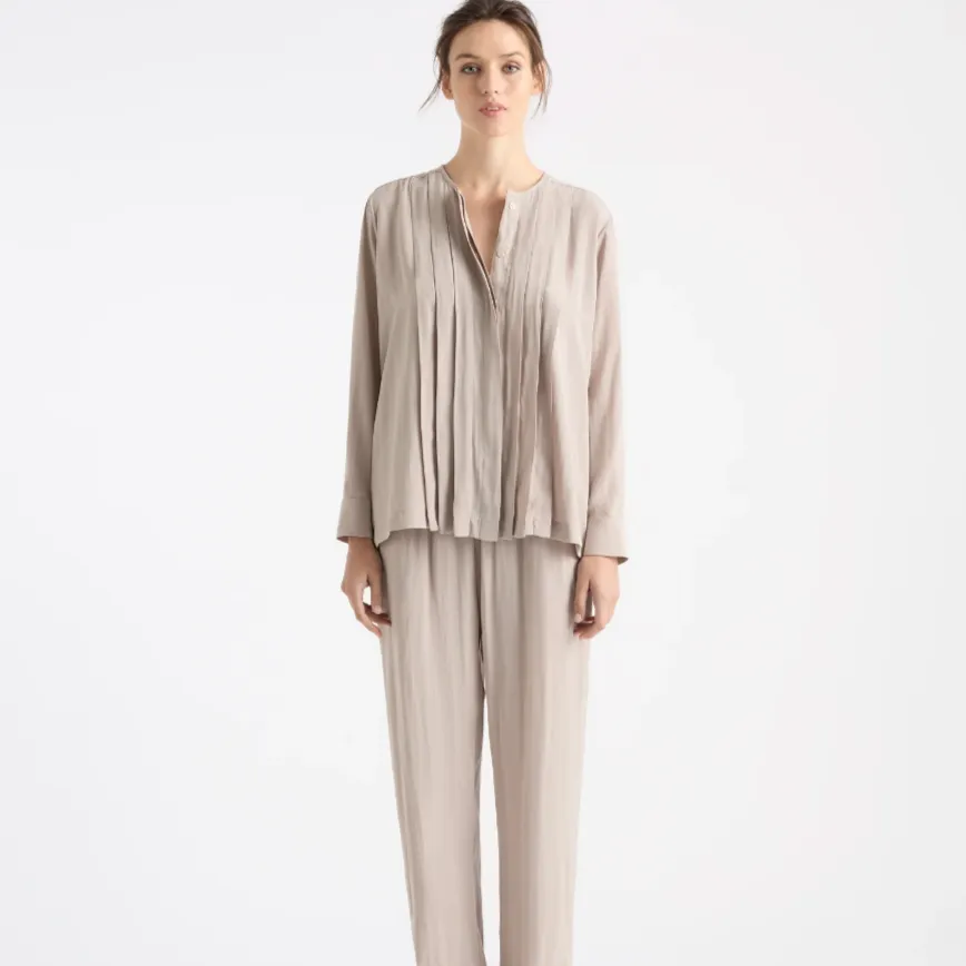 Mela Purdie Knife Pleat Blouse
