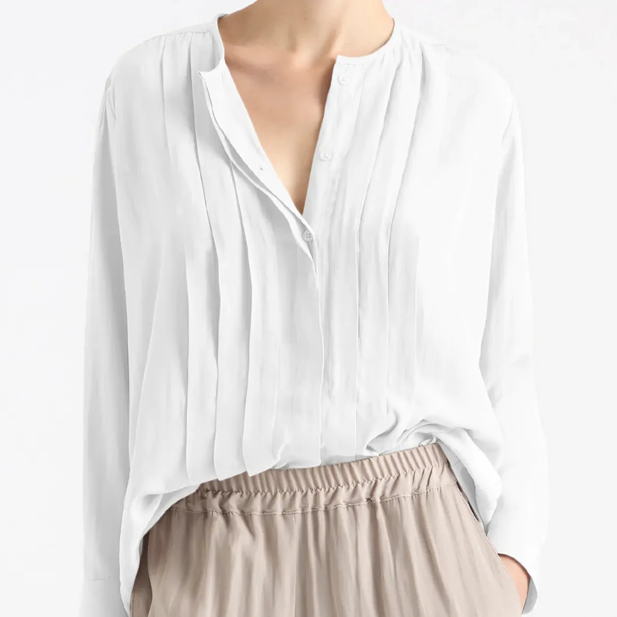 Mela Purdie Knife Pleat Blouse
