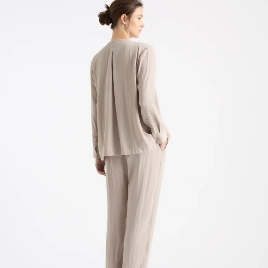 Mela Purdie Knife Pleat Blouse